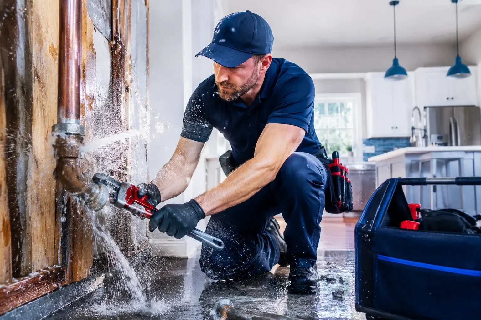Local emergency pipe repair professionals in Woodbridge, CT